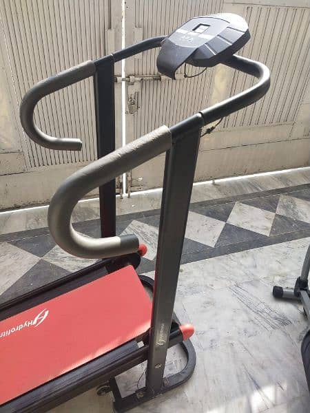 manual treadmill exercise running walk machine  gym cycle elliptical 9