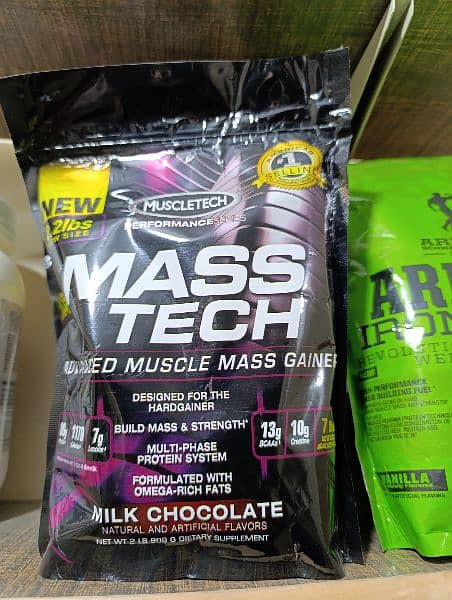 weight gainer/Muscle Mass Gainer-Gym Supplements made in Pakistan 1kg 12
