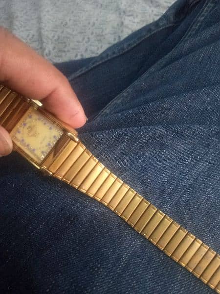 Original MEMA 22k gold watch 3
