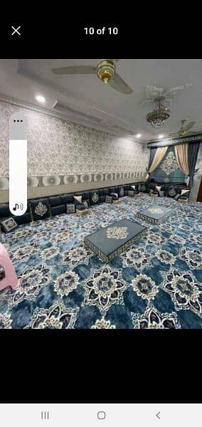 majlis sofa/Arabic Majlis/Arbi Sofa/ running foot 03044333349 1