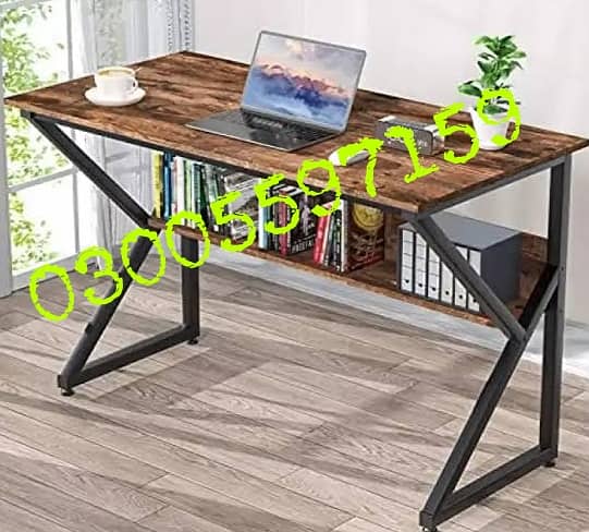 Office Ceo Desk L Shape Work Table Study Furniture Sofa Chair Home Set 16
