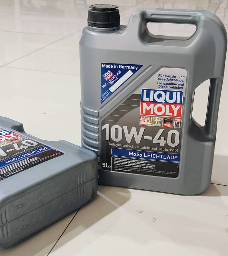 Liqui moly Mos2 10W-40 Engine Oil Especially For Wear Protection (5L) 1