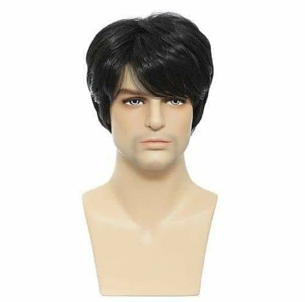 Men wig imported quality hair patch _hair unit(0'3'0'6'4'2'3'9'1'0'1) 4
