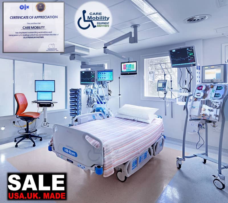 Hospital Bed Electric Bed Medical Bed/Surgical Bed Patient Bed ICU Bed 3