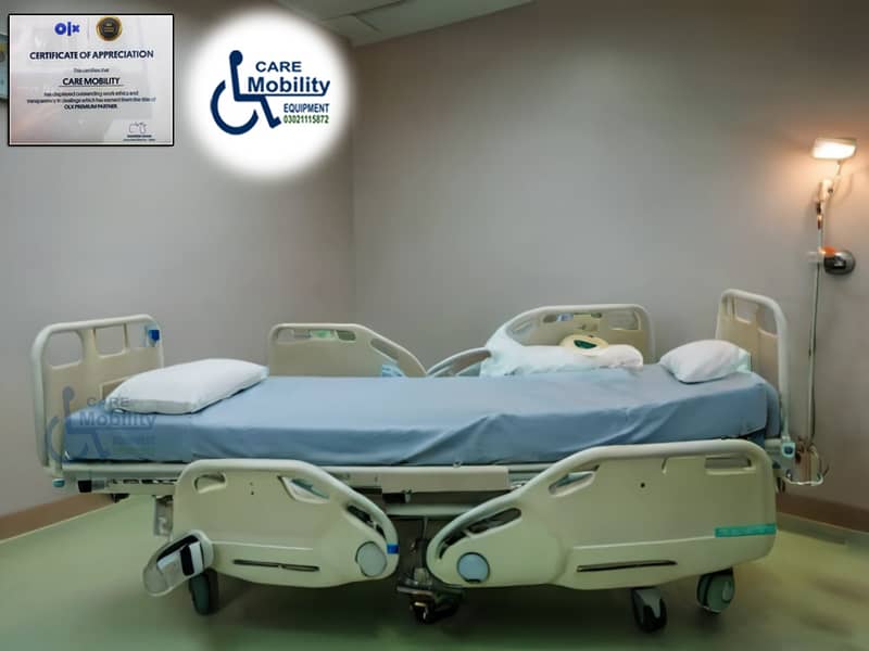 Hospital Bed Electric Bed Medical Bed/Surgical Bed Patient Bed ICU Bed 6