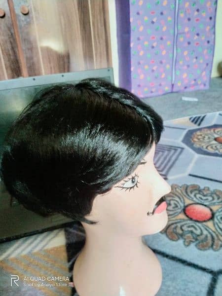 Hair wig بالوں والی وگ سٹائل اور گنج پن میں بہترین 13