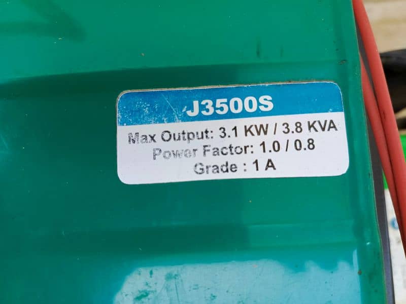 Jasco 3500S Commercial Version 3.8KVa Slightly used 4