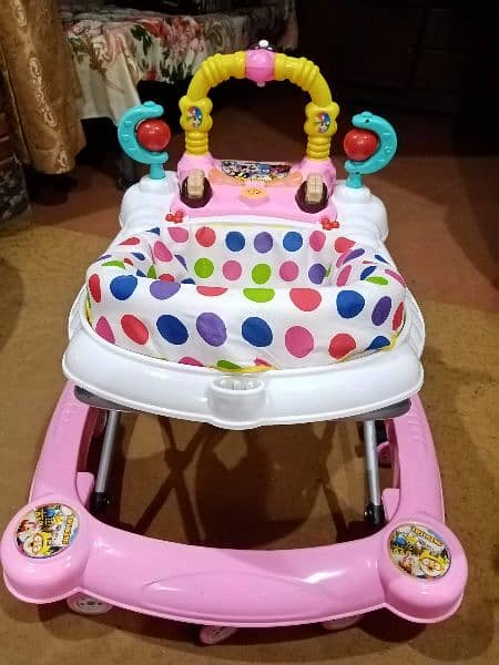 NEW BABY WALKER WITH MUSIC FOR SALE 4