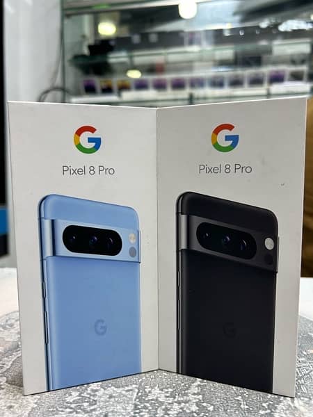 Google pixal 8 Pro 12gb 128GB Black & Blue color Non pta 1
