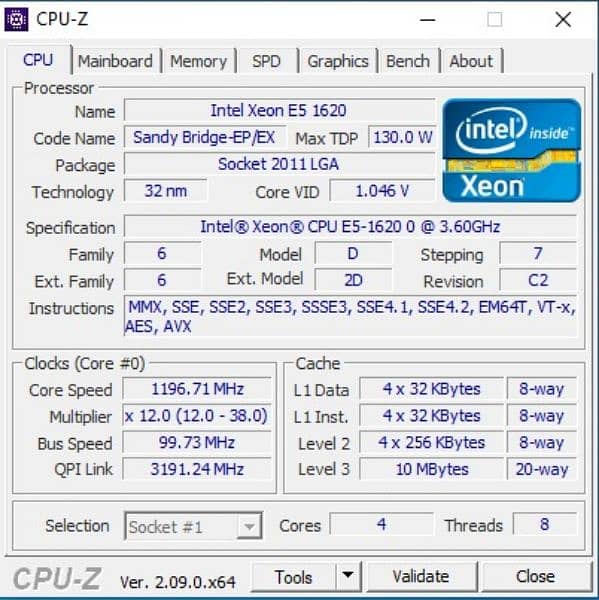 Intel Xeon E5-1620 PC for sell. 3