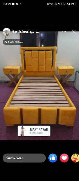 Bed,Single bed,poshish bed,bed for sale,bed set,furniture for sale 5