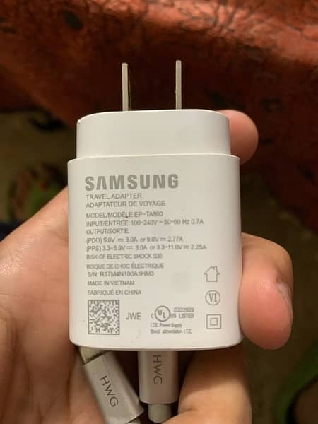 original superfast samsung charger 1