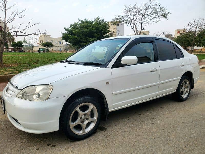 Honda Civic-exi 2003 (unfortunately File missed) book+FIR available 2