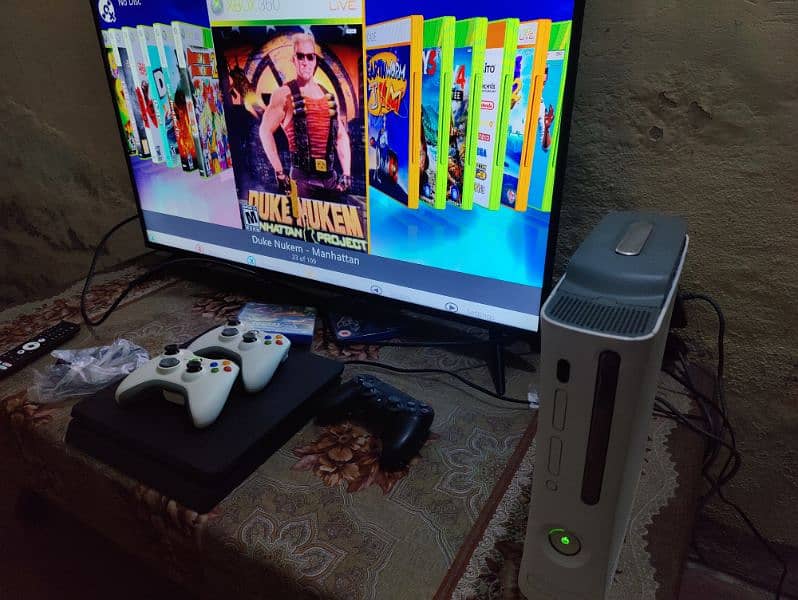xbox360 500 gb with 109 games install 3
