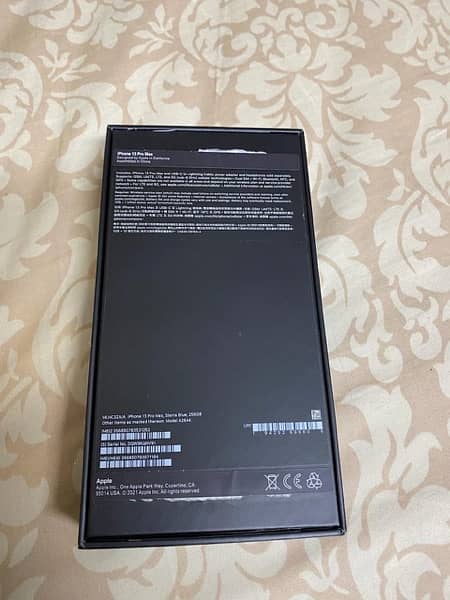 iPhone 13 Pro Max 256gb pta approved HK with box 11
