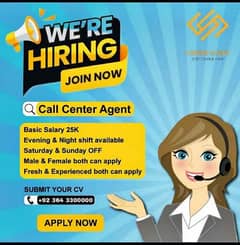 customer support job available office base