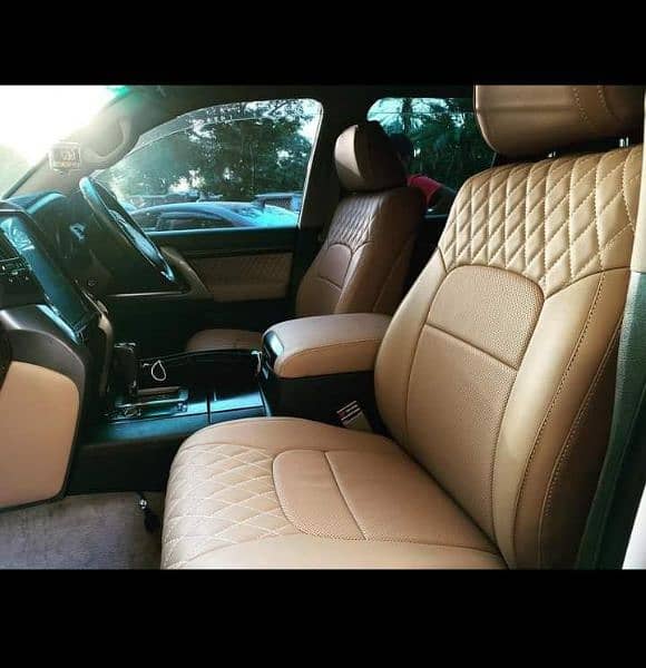 Leather Car Seats Covers Matting - Alto Mira Corolla Civic Prado Audi 12