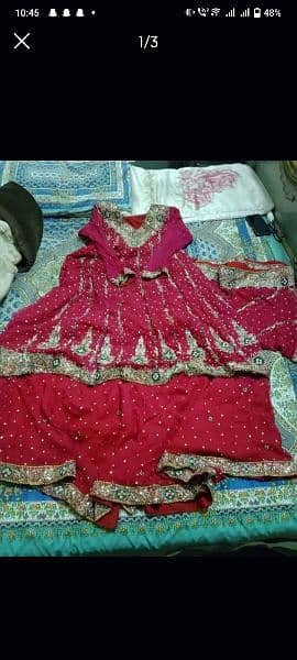 Assalamualikm bridal dress h used 10/8 2