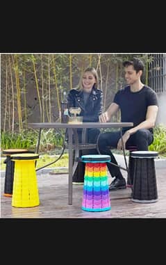 Retractable foldable stool 0