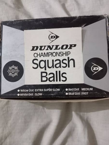 Dunlop champion squash balls 0