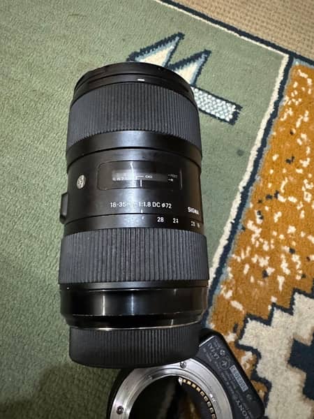 Sigma 18-35mm art lens with Sony E mount Free 4