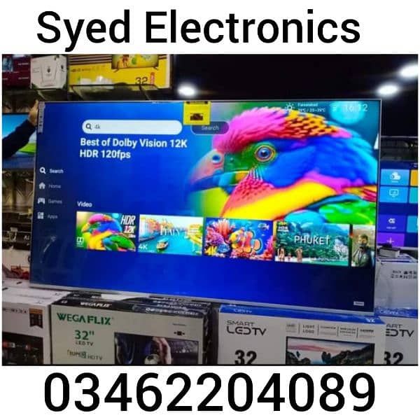 Today Sale 43" inches Samsung Android Led Tv Best quality picture 1