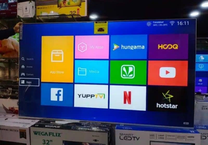 Today Sale 43" inches Samsung Android Led Tv Best quality picture 3