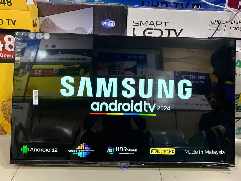 Today Sale 43" inches Samsung Android Led Tv Best quality picture 9