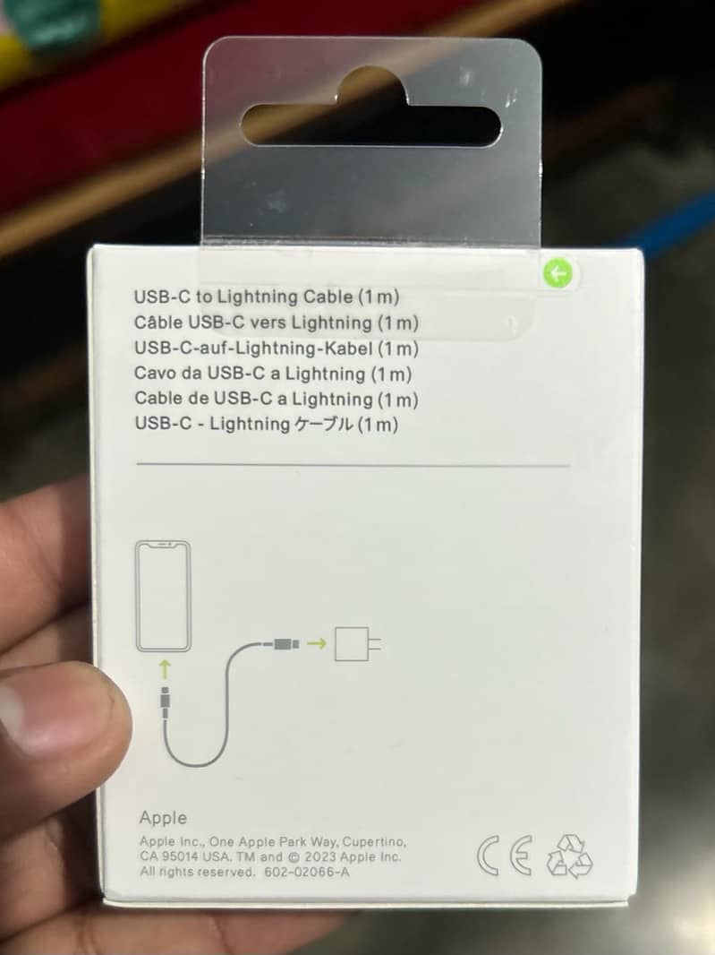 USB C to USB C & USB C to Lightning Cable Original Cable 3