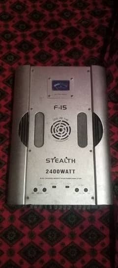 amp 8 chenal  with woofr good cobdition