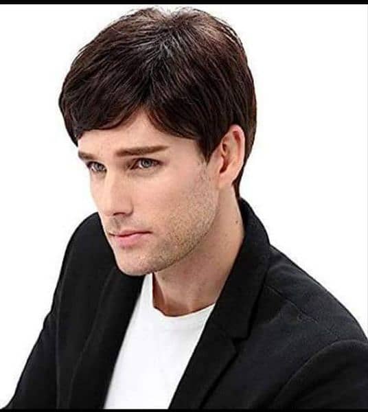 Men wig imported quality hair patch _hair unit(0'3'0'6'4'2'3'9'1'0'1) 1