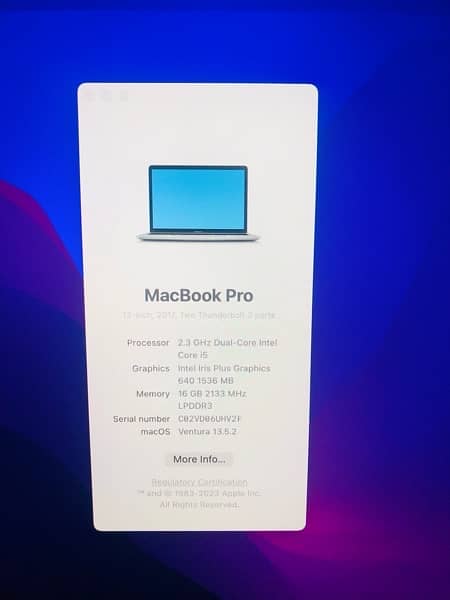 Apple Macbook Pro 2017 13 Inch 4