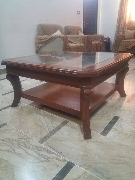 Customized Sheesham Wood Center Table For Sale 1