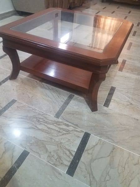 Customized Sheesham Wood Center Table For Sale 2