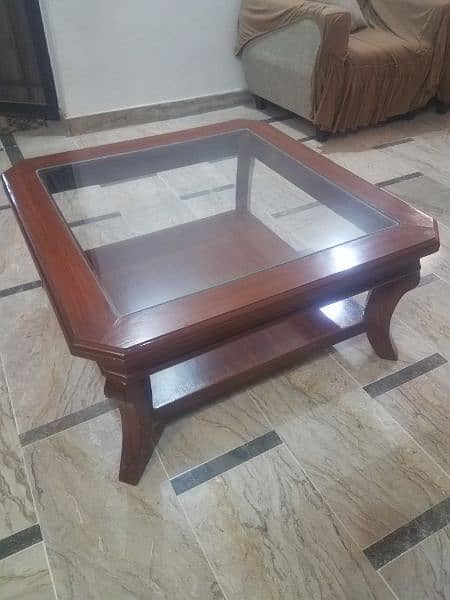 Customized Sheesham Wood Center Table For Sale 3
