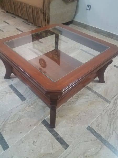 Customized Sheesham Wood Center Table For Sale 4
