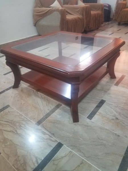 Customized Sheesham Wood Center Table For Sale 5