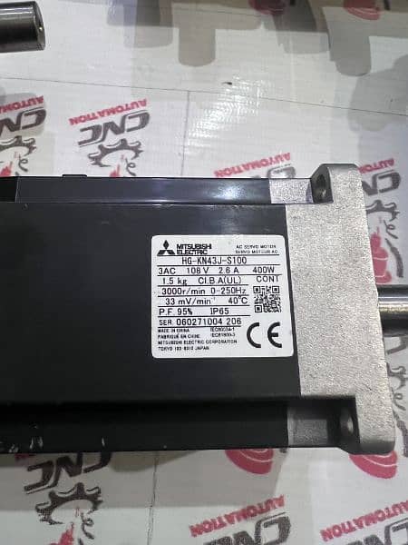 Mitsubishi Ac Servo Motor Drive MR-jE-40A HG-kN43j-S100 400w 2