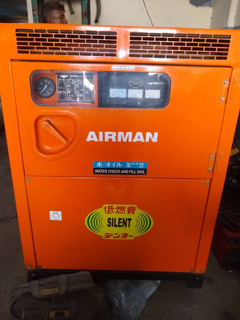 Airman 45 KVA Diesel Generator with sound proof canopy 9