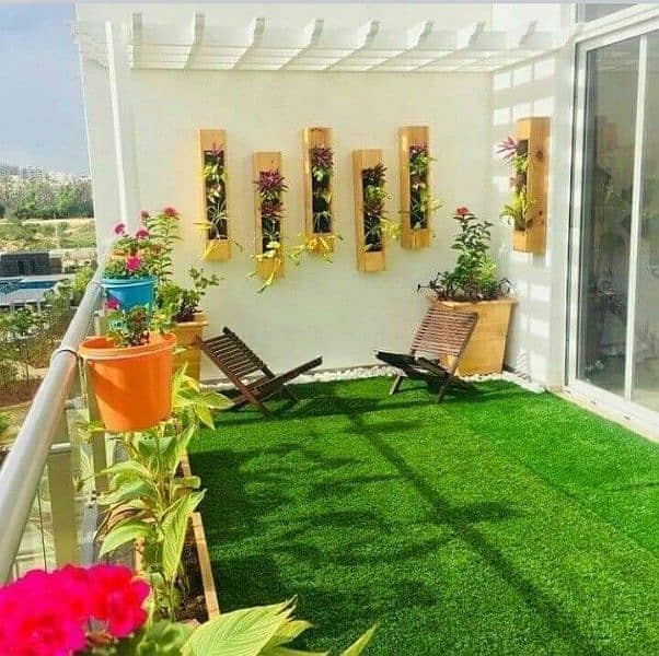 Artificial Grass [ Astro Turf ] Wallpapers | Roller Blinds 4