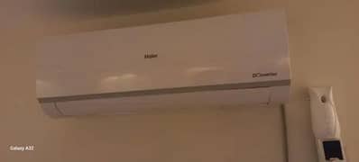 HAIER 1.5 ton Inverter Ac  R410 gass HEAT AND COOL