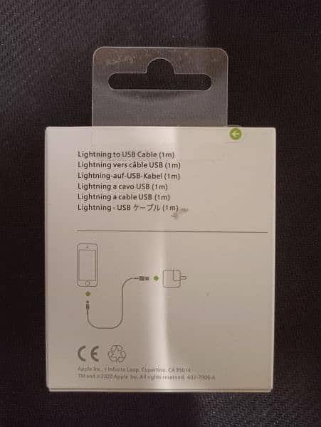 Apple IOS Lightning Charging Cable Top Quality Imported (Mastercopy) 1