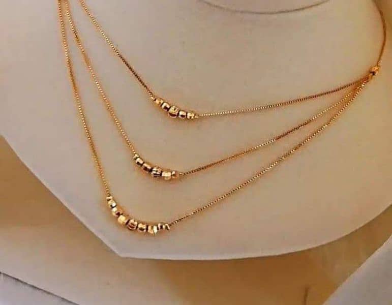 gold chains necklace loket sets available 0