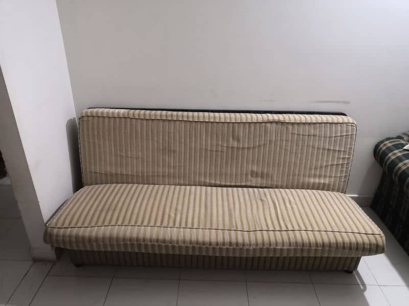 Sofa cum bed with mattress 2