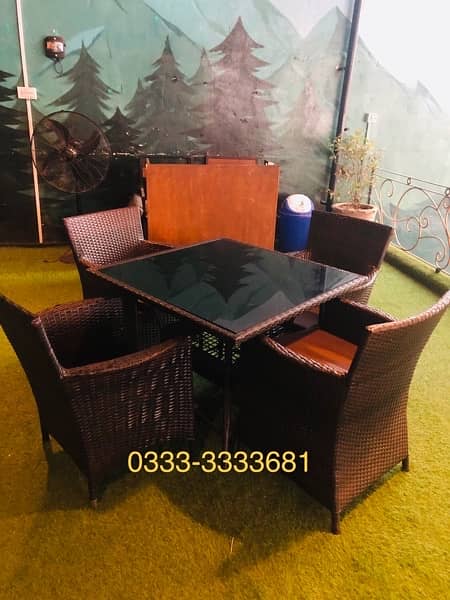 Outdoor Dinings chairs Rattan Furniture 4