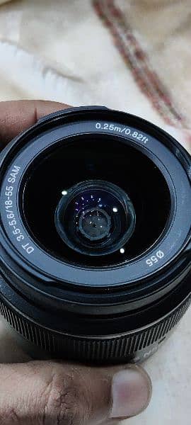sony 18-55 SAM lens for DSLR camera a mount 0