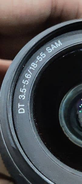 sony 18-55 SAM lens for DSLR camera a mount 1
