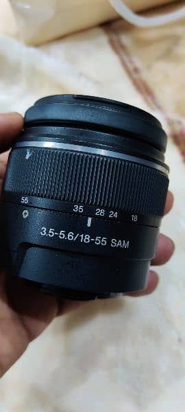 sony 18-55 SAM lens for DSLR camera a mount 2