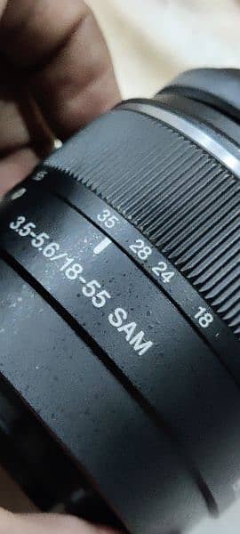 sony 18-55 SAM lens for DSLR camera a mount 5
