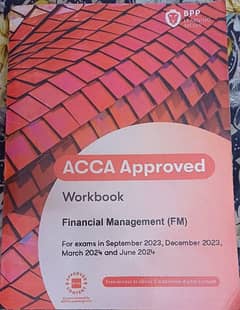 ACCA BPP Financial Management workbook and exam practice